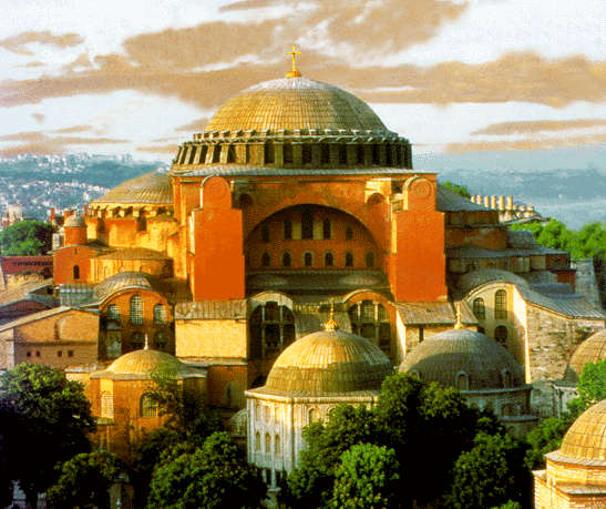 This image has an empty alt attribute; its file name is hagia-sophia-in-constantinople-the-original-design-exterior-orthodox-church-40869185-547-459.jpg